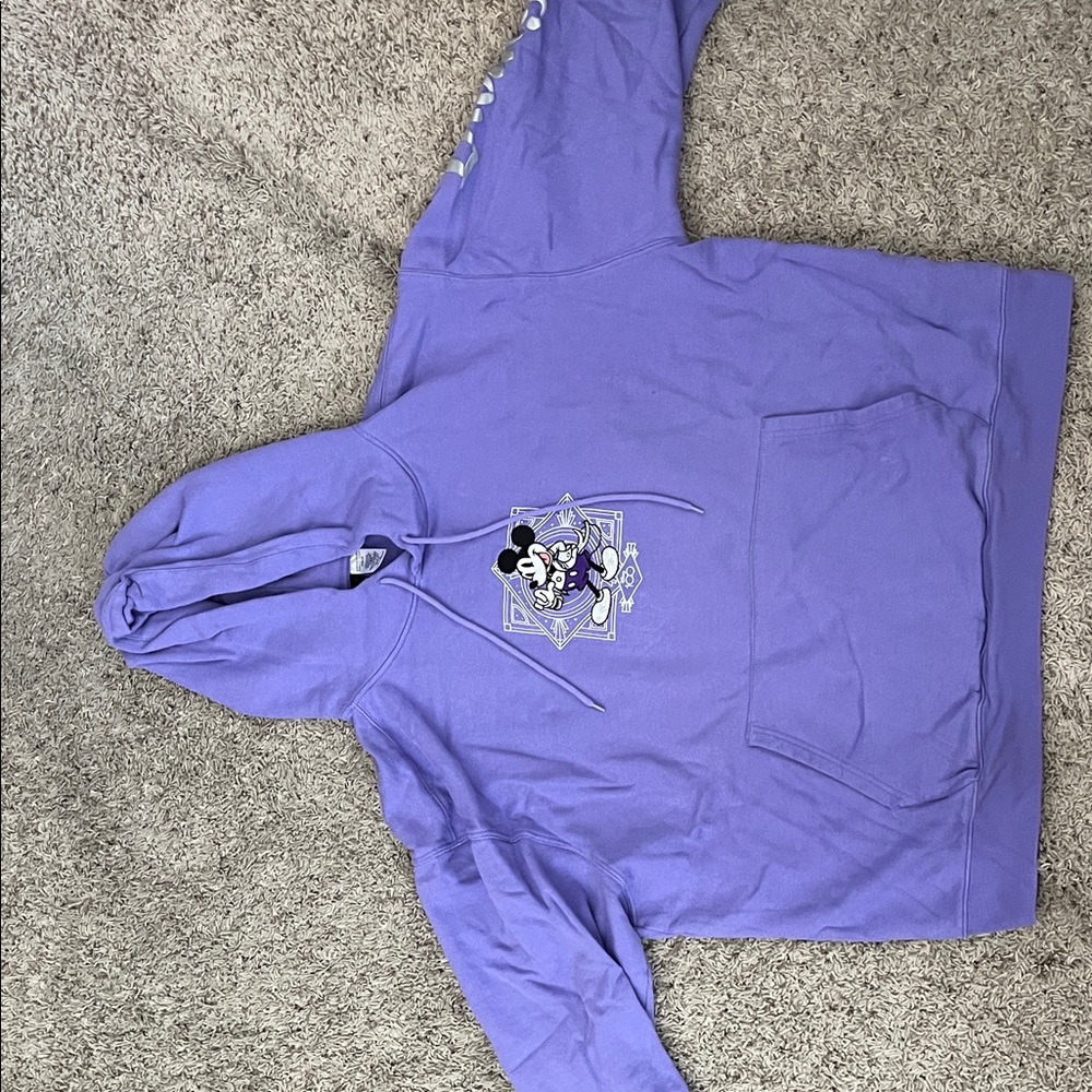 Disney Purple Mickey Mouse Men's Sweater